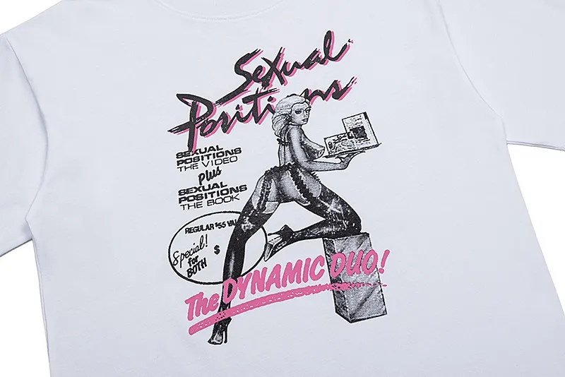 GALLERY. DEPT new short-sleeved T-shirt Style number: D2285P110 Color: Black White Size: S M L XL